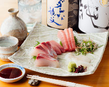 刺身盛り合わせ5種