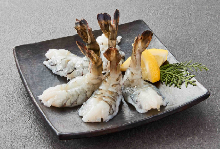 海老塩焼き