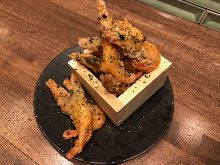 甘海老の唐揚げ