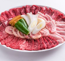 焼肉盛り合わせ