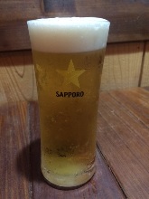 サッポロ　生ビール黒ラベル  小