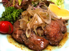 マグロほほ肉の炙り焼き