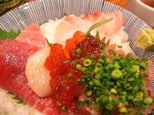 海鮮丼定食