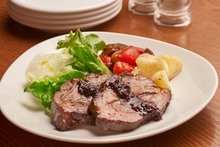 豚のロースステーキ