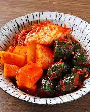 キムチ盛り合わせ