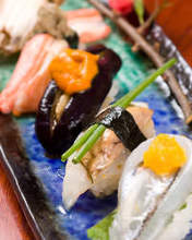 にぎり寿司盛り合わせ10種