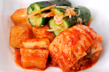 キムチ盛り合わせ