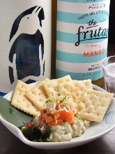 サーモンとアボカドのマヨネーズ和え