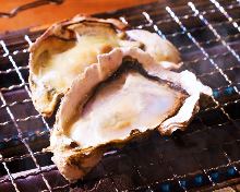牡蠣の素焼き