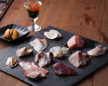 刺身盛り合わせ