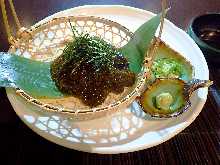 ざるスヌイ（ざるもずく）