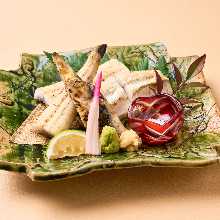 国産　鰻の塩焼き　（半身）