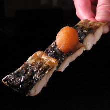 鯖串焼き