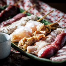 串焼き盛り合わせ8種