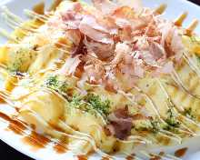 名護そばの焼きそばオムレツ仕立て 名護そばの焼きそばオムレツ仕立て