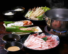 しゃぶしゃぶ【A】あぐーの隠れ家セット