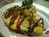 オムレツ焼きそば オムレツ焼きそば