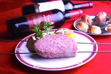 牛ヒレ肉のステーキ