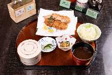 ヒレカツランチ