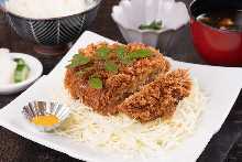 メンチかつランチ