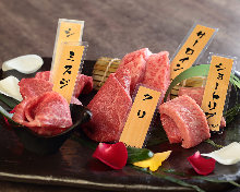 焼肉盛り合わせ5種