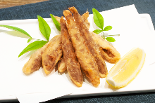 メヒカリの唐揚げ メヒカリの唐揚げ