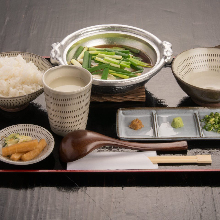 鶏ねぎすき御膳