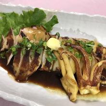 イカのバター焼き