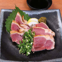 地鶏のたたき(4,000円食べ放題対象メニュー)