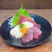 とろろとマグロ(4,000円食べ放題対象メニュー)