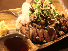 地鶏ももタタキ