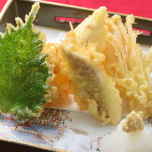 天ぷら盛り合わせ5種