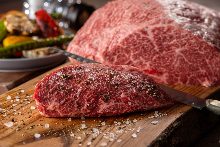 【Additional menu：＋6,900yen】Ishigaki beef rump steak（300g）＊All menus below cannot be sold separately.