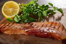 【Additional menu：＋1,400yen】Grilled Sizzling "Painu Pork" Bacon(150g)