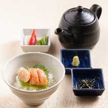 熟成めんたいこのお茶漬け