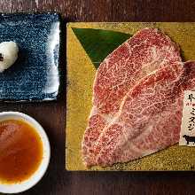 絶品ミスジの肉寿し