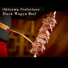 沖縄県産黒毛和牛のビフノアーリオ（ガーリックステーキ）