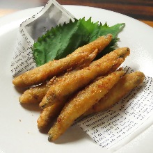 きびなごの梅フライ