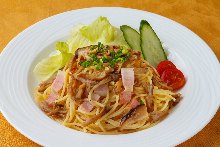 きのこパスタ