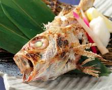 のど黒の塩焼き