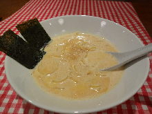 クリームスープパスタ