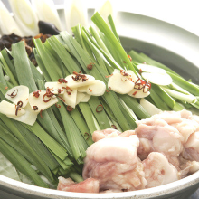 謹製　和牛塩もつちゃんこ鍋