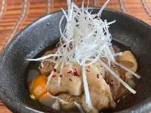 牛すじ塩煮込み