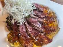 黒毛和牛のたたき