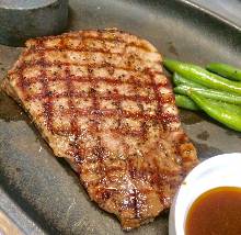 石窯リブロースステーキ