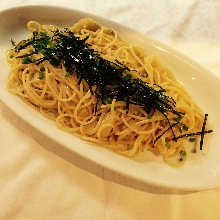 うにのパスタ