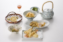 天ぷら盛り合わせ7種