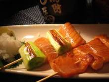 魚の串焼き