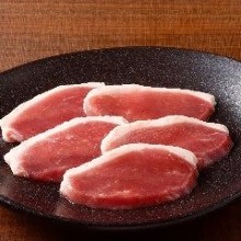 鴨ロース(タレ/黒胡椒ダレ)