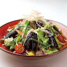 揚げナスのサラダ